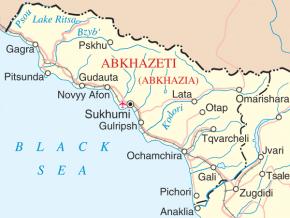 阿布哈兹位置图